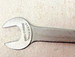 NOS VINTAGE 11/16" DURO-CHROME No. 2236 COMBINATION Wrench Forged in USA 9-1/4"