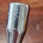 Duro Chrome Model 4435 12" Socket Extension 3/8" Made in USA Vintage