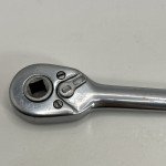 Vintage DURO-CHROME # 4491 1/4” Square drive ratchet wrench combo