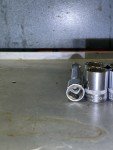 Vintage Duro Chrome SAE 12 Point 3/8” Drive 10 Pc. Socket Set USA Very Clean