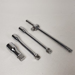 Duro-Chrome Socket Extensions & Sliding T Set