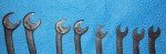 Set of 8 Vintage Duro Chrome Ignition Wrenches