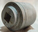 DURO CHROME 5184 Heavy Duty 1" Drive with 2 5/8" 12 Point Socket Made In USA