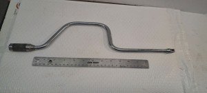 Duro Chrome 1/2" Drive Speed Handle, 17.5