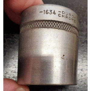 Duro Chrome 1 1/16" Socket - USA Made