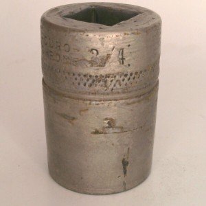 Duro Chrome 3/4" 12-Point Shallow Socket