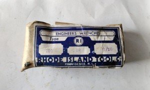 Rhode Island Tool Co. Type A Wrenches Set