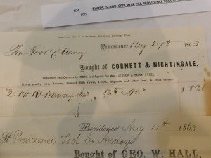 Providence Armory 3 Invoices Tool Co Logos
