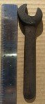 Rhode Island Vintage Open End Engineers Wrench 13/16
