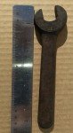 Rhode Island Vintage Open End Engineers Wrench 13/16