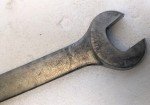 Double Open End Wrench 1-1/2" X 1-5/16