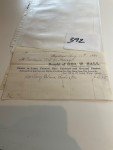 Civil War Era Providence Tool Co. Invoices