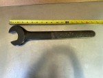 Vintage Rhode Island Open End Engineers Wrench 1-13/16