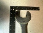 Vintage Rhode Island Open End Engineers Wrench 1-13/16