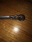 Vintage Duro-Chrome 4490 Ratcheting Refrigeration Wrench USA