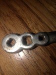 Vintage Duro-Chrome 4490 Ratcheting Refrigeration Wrench USA