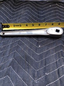 Vintage Duro-Chrome 1/2" Drive Male/Female Square Drive Ratchet