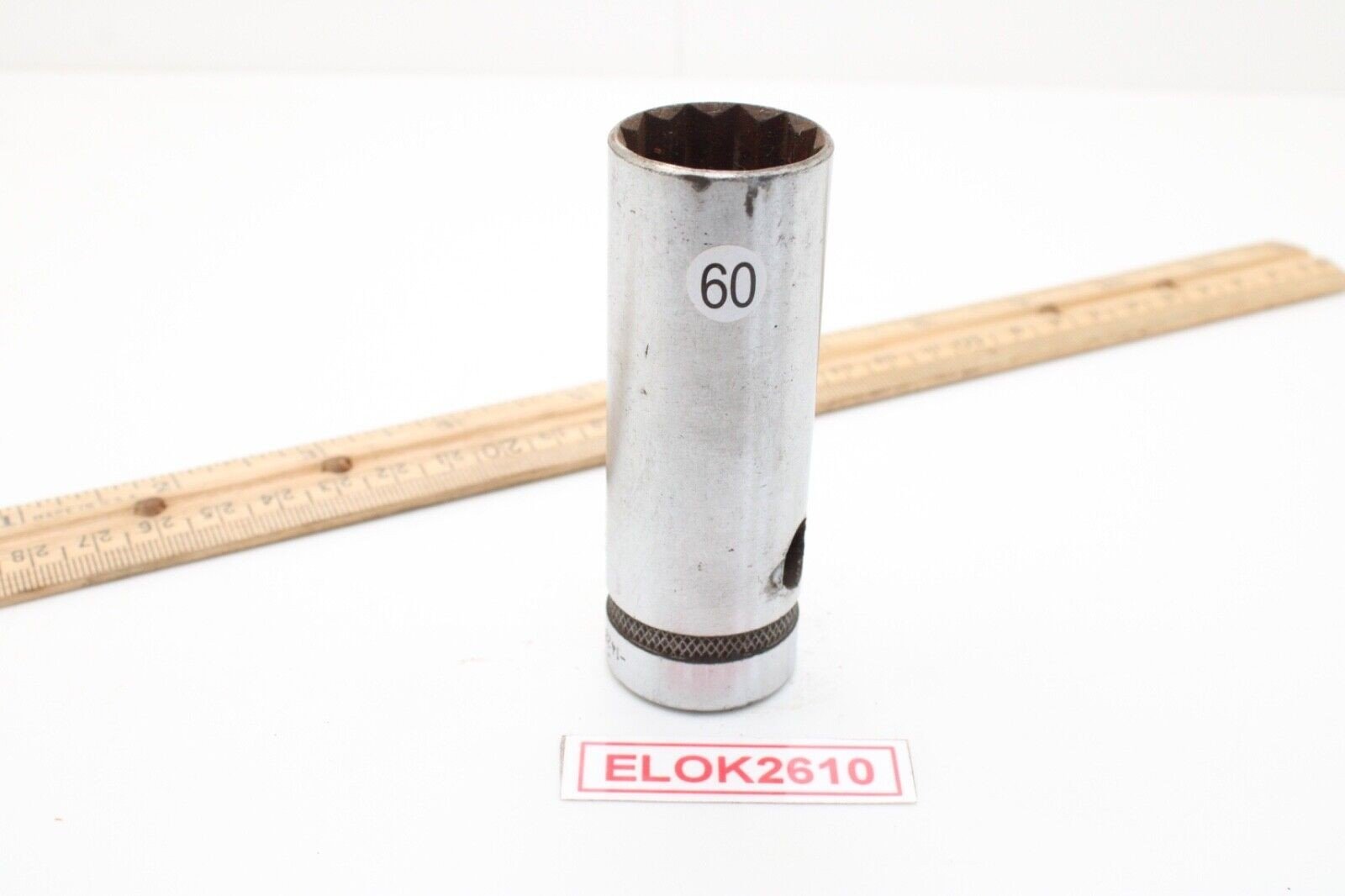 Duro Chrome 1428 7/8" Deep Well Socket - USA