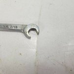 Vintage Duro-Chrome No. 65  9/32 5/16" Ignition Angle Wrench, Made in The U.S.A.