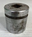 Vintage Duro Chrome USA 4154 1-11/16", 12 point, 3/4" Drive Socket Large