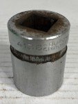 DURO CHROME USA - 4136 - 3/4” DRIVE  - 1-1/8” - 12 POINT SOCKET