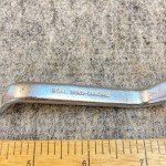 Vintage Duro Chrome 3/8"-7/16" Wrench Box End Offset 6 Point #2041 USA