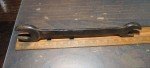 VINTAGE G1025 DURO-CHROME 1/2 X 19/32 OPEN WRENCH, WWII 1945 GOVERNMENT G-CODE
