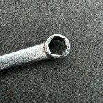 Vintage Duro Chrome 2231S  3/8" Combination Wrench 6 Point USA