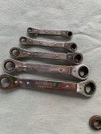 Kastar Offset Ratcheting Box Wrench Set 1/4” to 7/8” ROW 2228 Duro-Chrome 704