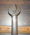 1034A VTG. DURO-CHROME 15/16 X 1-1/16 X-Circle CIRCLE-X Wrench 1942-45 WWII ERA