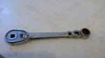 Vintage Duro-Chrome #4490 Ratcheting Refrigeration Wrench USA