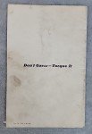 Vintage Duro Chrome Metal Engine Torque Wrench Specifications Booklet