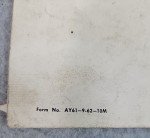 Vintage Duro Chrome Metal Engine Torque Wrench Specifications Booklet