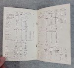 Vintage Duro Chrome Metal Engine Torque Wrench Specifications Booklet