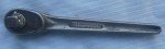 vintage Duro Chrome No. 4492 ratchet socket wrench 3/8" drive pat. 1933 6"