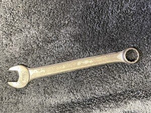 Vintage Duro-chrome 10 mm Combination Wrench Forged In USA