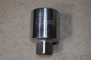 Vintage Duro Chrome 494, 1" to 3/4" Drive Adapter, USA