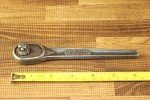 Vintage DURO-CHROME 3/8'' Drive Ratchet 4492 USA