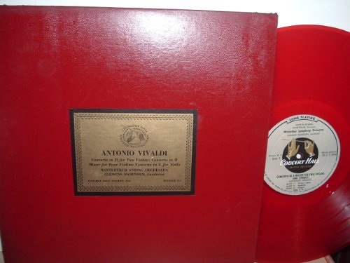 Limited Edition Red Vinyl Vivaldi Violin Concertos