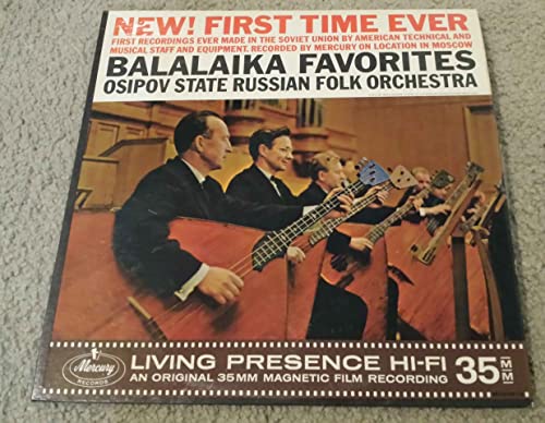 Rare: Osipov State Russian Folk Orchestra - Balalaika Favorites