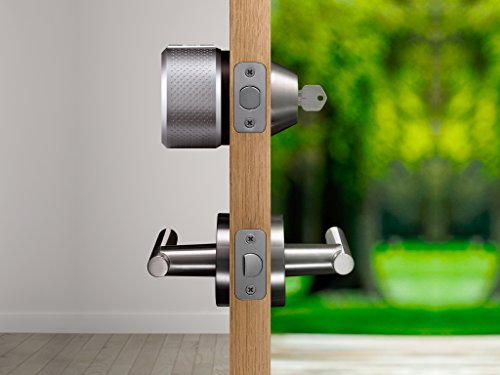 August Smart Lock - HomeKit Compatible, Silver