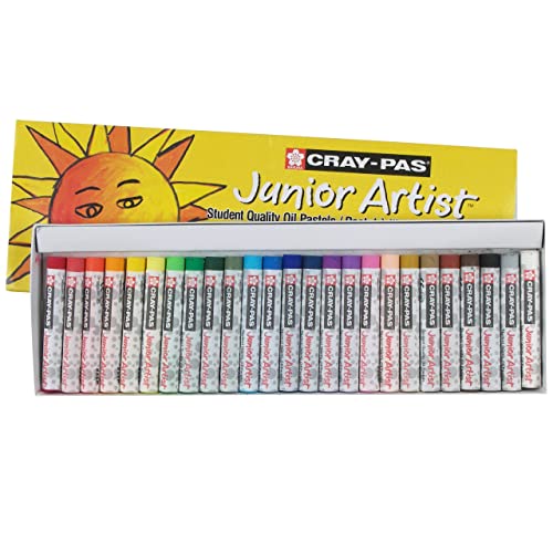 SAKURA Junior Artist Oil Pastel Set - 25 Colors