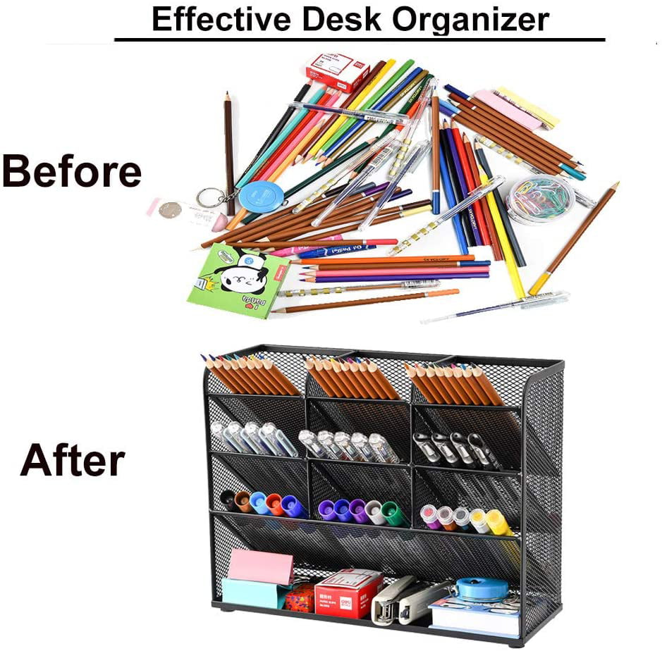 Multi-Functional Desk Organizer for Art Supplies
