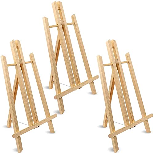 16" Wooden Tabletop Painting Easel Set