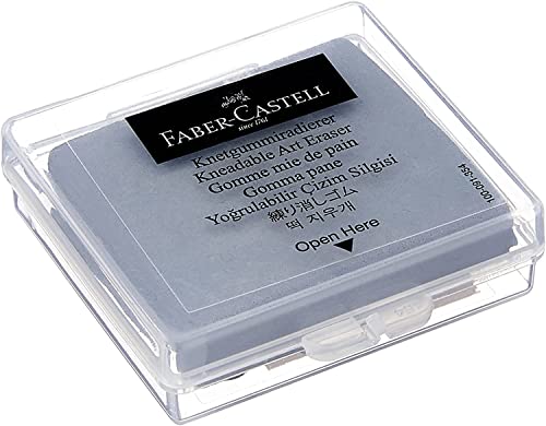 Faber-Castell Kneaded Erasers - Grey (4 Pack)