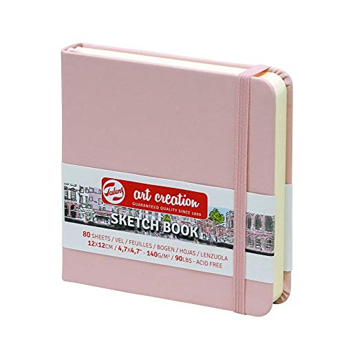 Pink Art Sketchbook with 80 Sheets