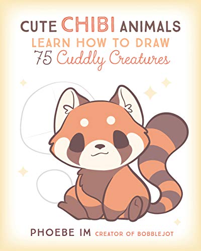 Cute Chibi Animals Drawing Book - 75 Creatures