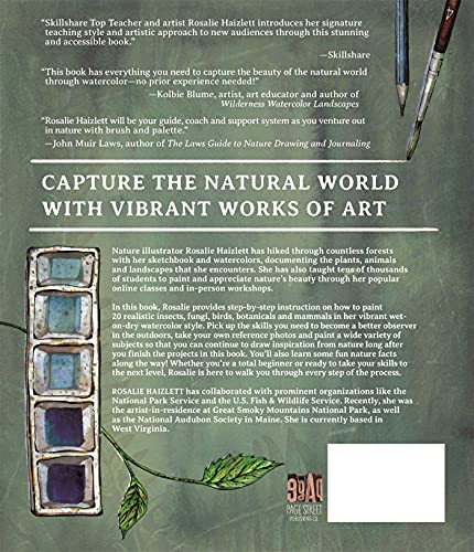 Watercolor Nature Painting Kit with 20 Projects