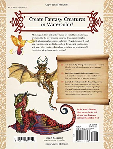 Mythical Creatures Drawing and Painting Kit