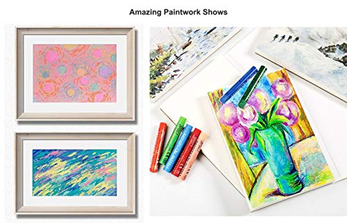 Soft Oil Pastel Set for Art, Kids & Artists (50 pcs)
